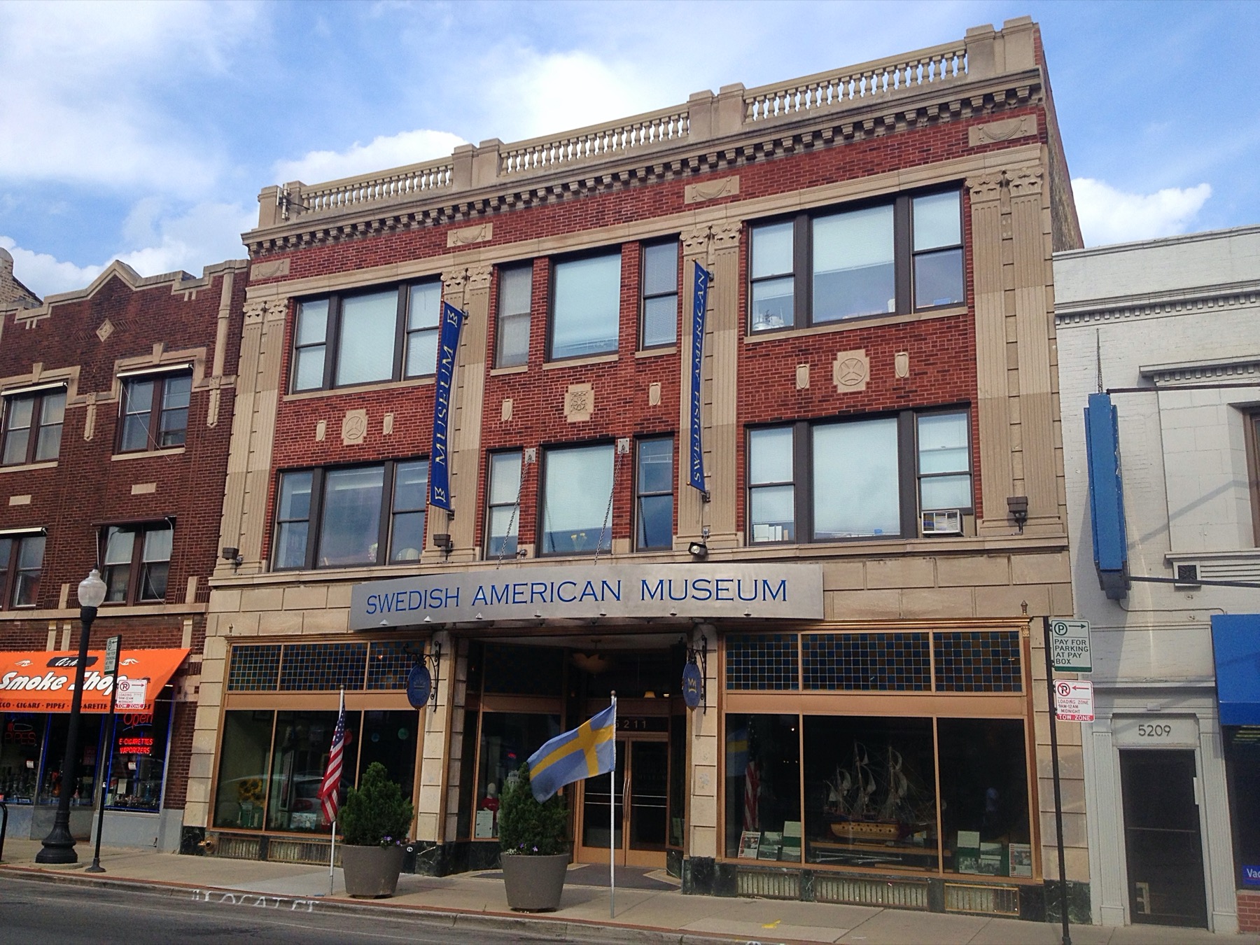 Swedish American Museum Exterior