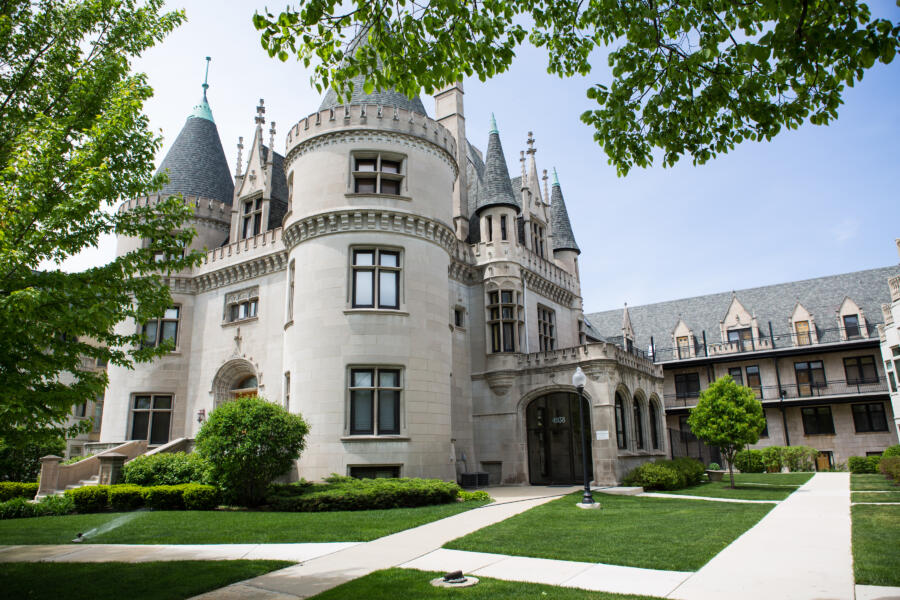 Historic architecture in the Kenwood neighborhood