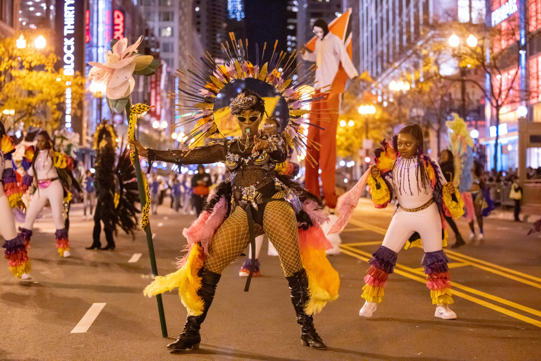 Arts in the Dark parade