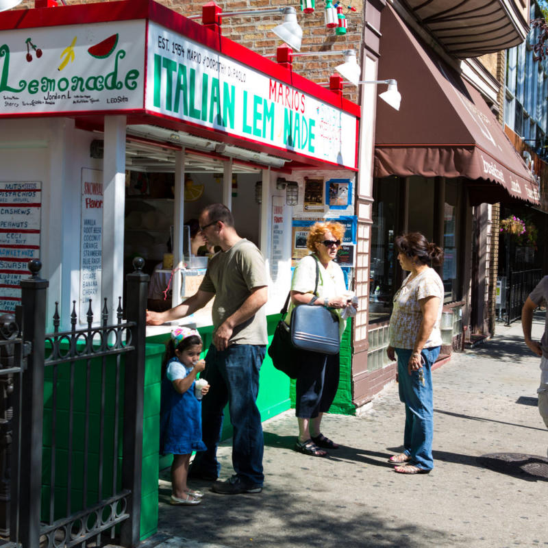 Mario's Italian Ice in Little Italy