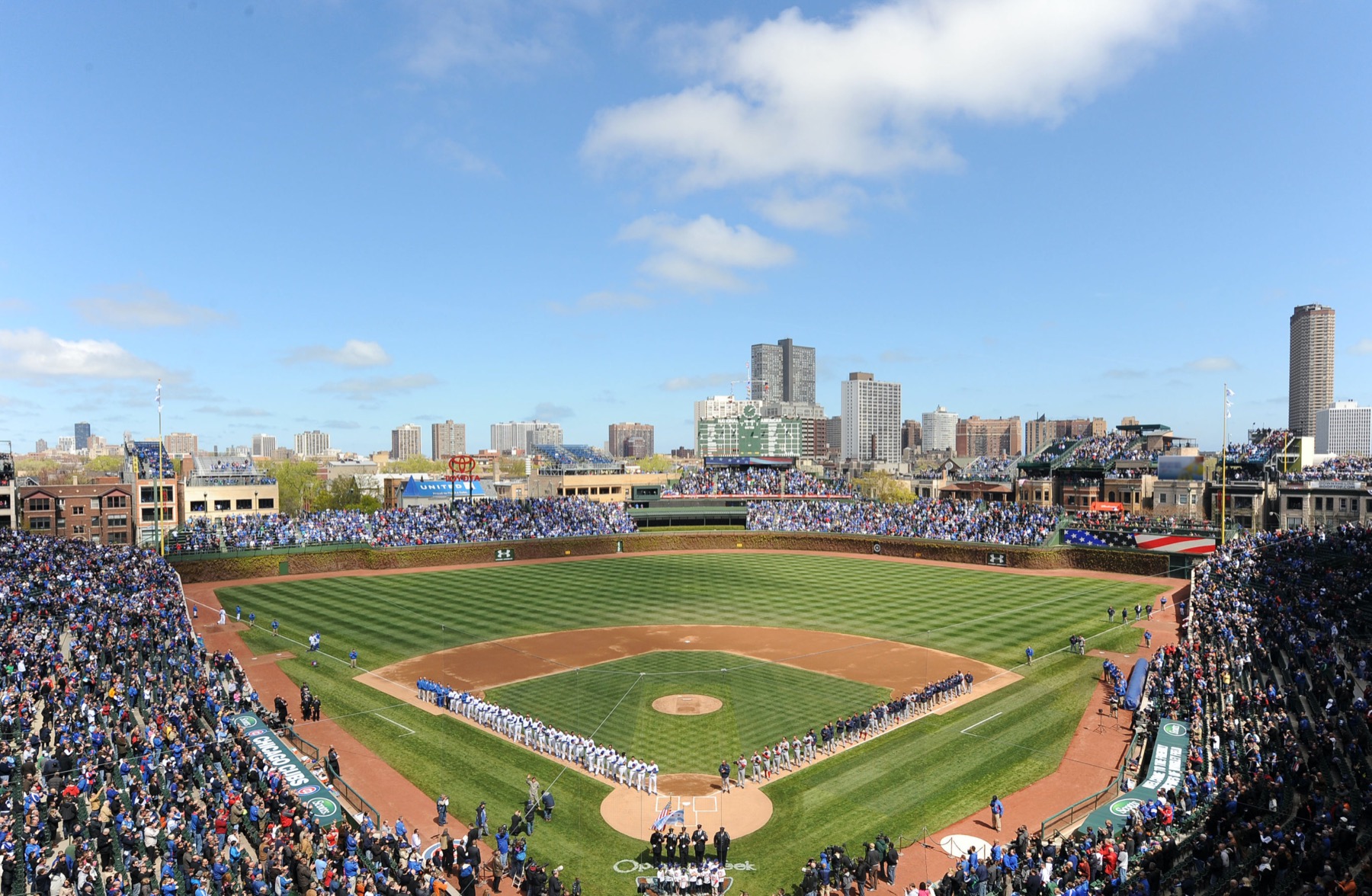 Wrigley Opening day