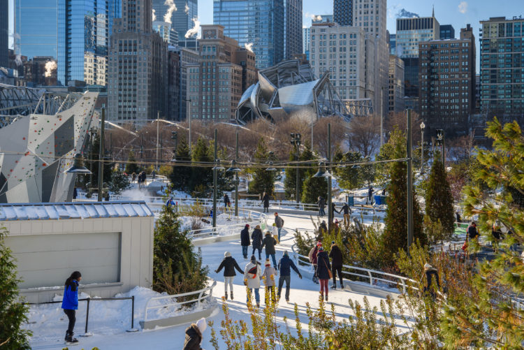 Maggie Daley Park ice skating